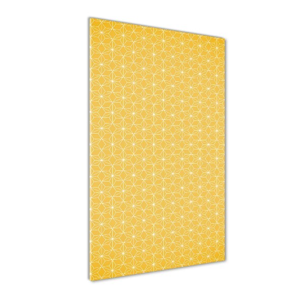 Cuadro de metacrilato moderno efecto cristal vertical Estrellas