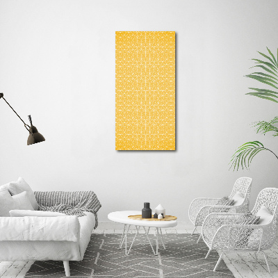 Cuadro de metacrilato moderno efecto cristal vertical Estrellas