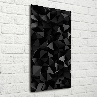 Cuadro de metacrilato vertical Abstracción 3D