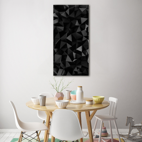 Cuadro de metacrilato vertical Abstracción 3D