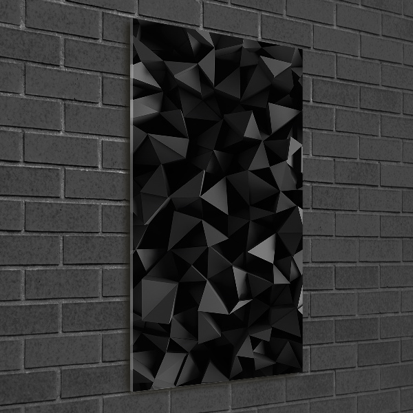 Cuadro de metacrilato vertical Abstracción 3D