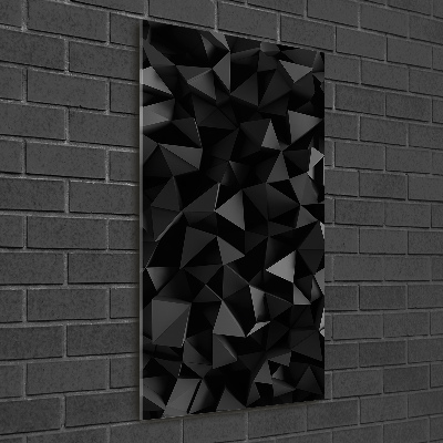 Cuadro de metacrilato vertical Abstracción 3D