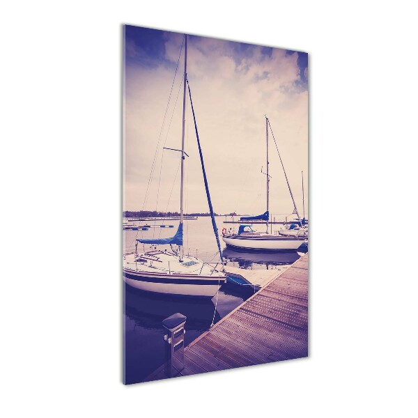 Cuadro de metacrilato moderno efecto cristal vertical Yates