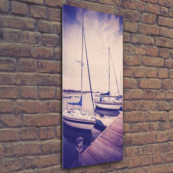 Cuadro de metacrilato moderno efecto cristal vertical Yates