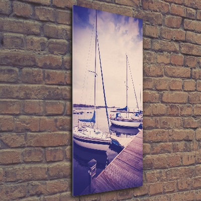 Cuadro de metacrilato moderno efecto cristal vertical Yates