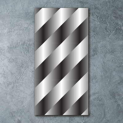 Impresión en metacrilato de alta calidad vertical Rayas abstractas