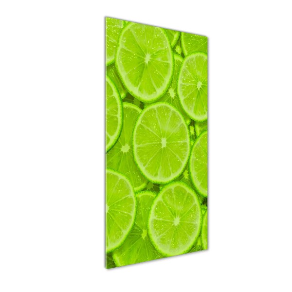 Cuadro decorativo en acrílico brillante vertical Limas