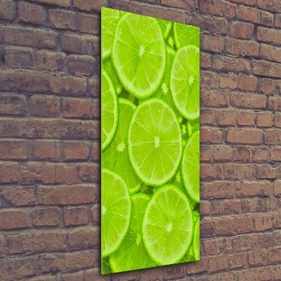 Cuadro decorativo en acrílico brillante vertical Limas