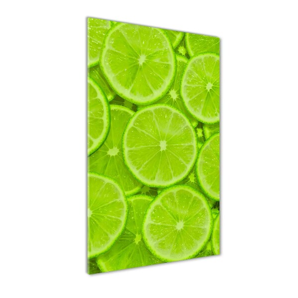 Cuadro decorativo en acrílico brillante vertical Limas