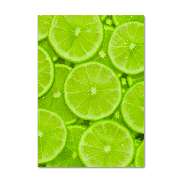 Cuadro decorativo en acrílico brillante vertical Limas
