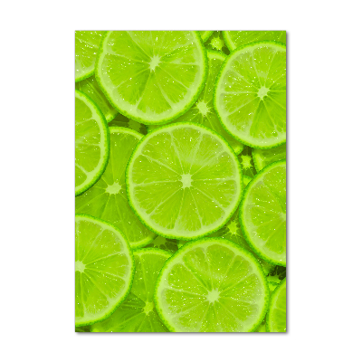 Cuadro decorativo en acrílico brillante vertical Limas