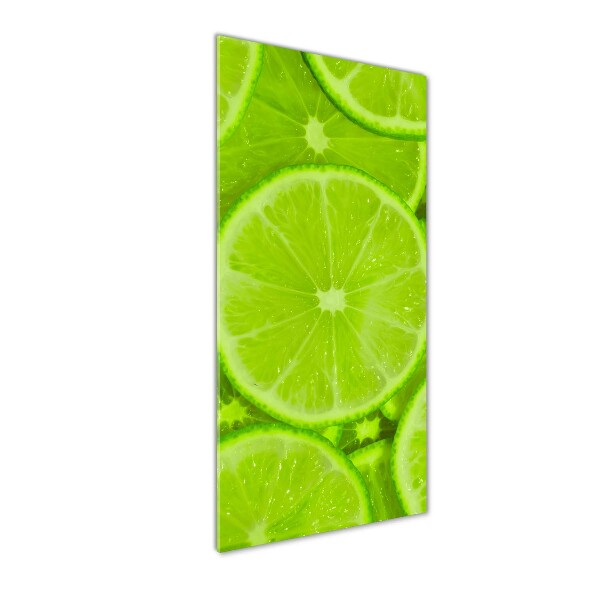 Cuadro de metacrilato moderno efecto cristal vertical Limas