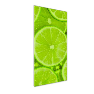 Cuadro de metacrilato moderno efecto cristal vertical Limas