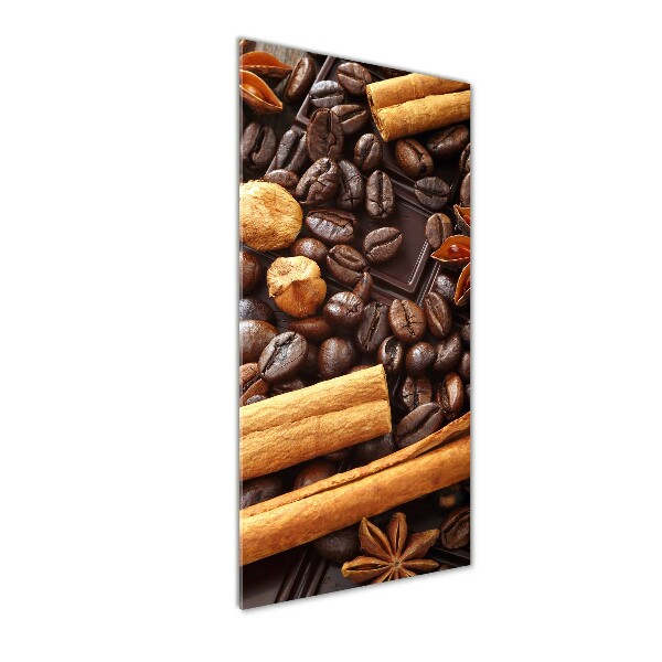 Cuadro de metacrilato vertical Chocolate oscuro