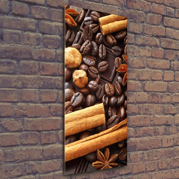 Cuadro de metacrilato vertical Chocolate oscuro