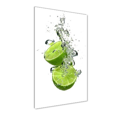 Cuadro de metacrilato moderno efecto cristal vertical Limas