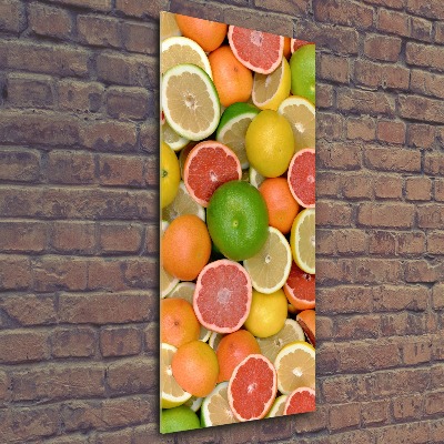 Impresión en metacrilato de alta calidad vertical Frutas cítricas