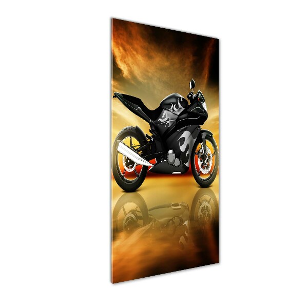 Cuadro de metacrilato vertical Moto