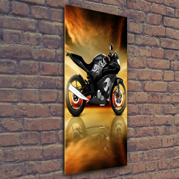 Cuadro de metacrilato vertical Moto