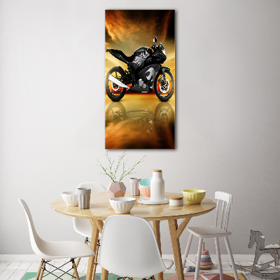 Cuadro de metacrilato vertical Moto