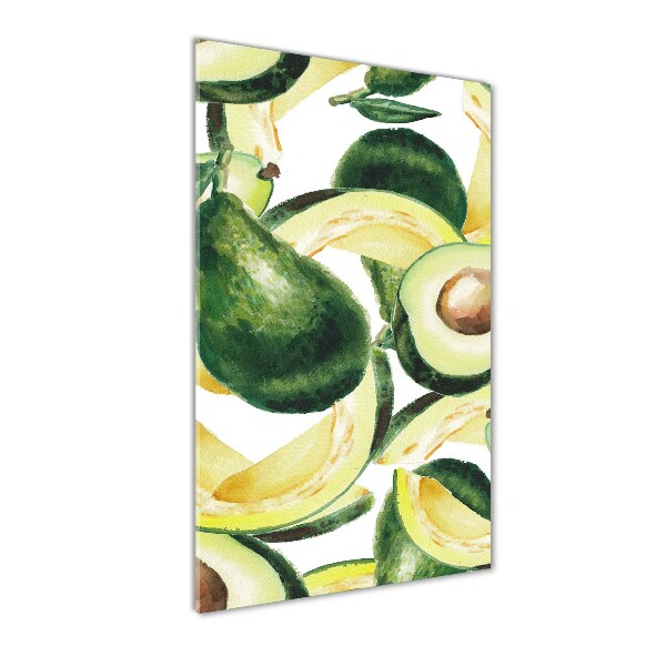 Cuadro de metacrilato moderno efecto cristal vertical Palta