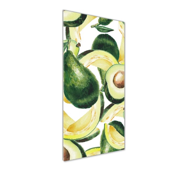 Cuadro de metacrilato moderno efecto cristal vertical Palta