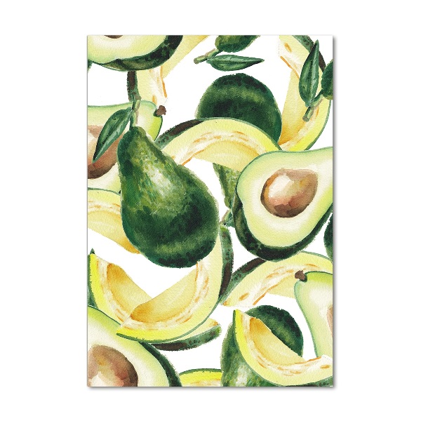 Cuadro de metacrilato moderno efecto cristal vertical Palta