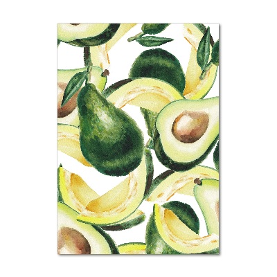 Cuadro de metacrilato moderno efecto cristal vertical Palta