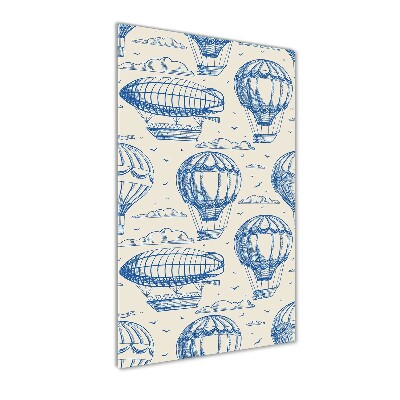 Impresión en metacrilato de alta calidad vertical Dirigibles y globos