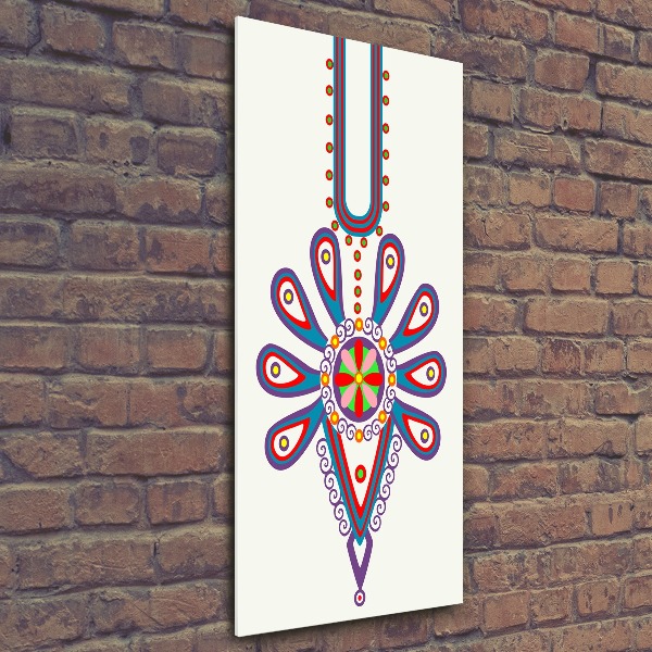 Obraz zdjęcie szkło akryl pionowy Polski wzór ludowy