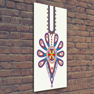 Impresión en metacrilato de alta calidad vertical Patrón popular polaco