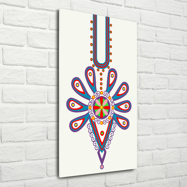 Impresión en metacrilato de alta calidad vertical Patrón popular polaco