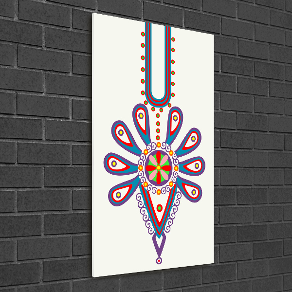 Impresión en metacrilato de alta calidad vertical Patrón popular polaco