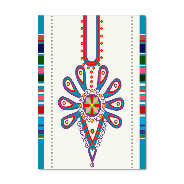 Impresión en metacrilato de alta calidad vertical Patrón popular polaco