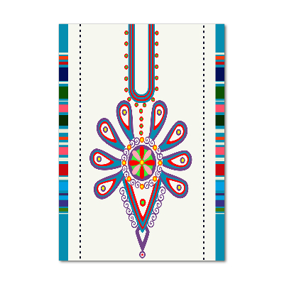 Impresión en metacrilato de alta calidad vertical Patrón popular polaco