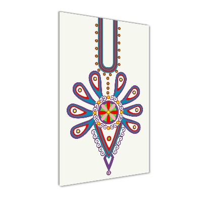 Obraz zdjęcie szkło akryl pionowy Polski wzór ludowy