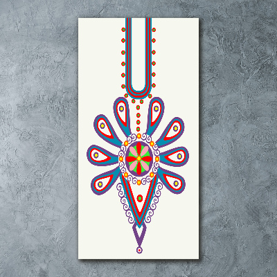 Impresión en metacrilato de alta calidad vertical Patrón popular polaco