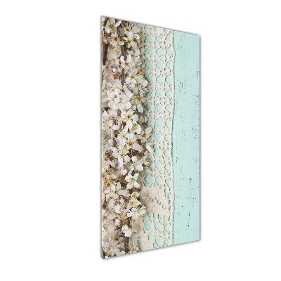 Obraz zdjęcie szkło akryl pionowy Kwiaty wiśni