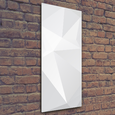 Cuadro de metacrilato moderno efecto cristal vertical Fondo abstracto