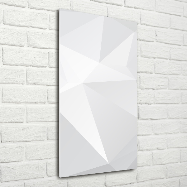 Cuadro de metacrilato moderno efecto cristal vertical Fondo abstracto