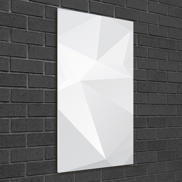 Cuadro de metacrilato moderno efecto cristal vertical Fondo abstracto