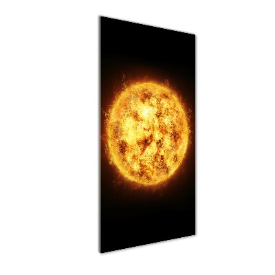 Cuadro de metacrilato vertical Sol