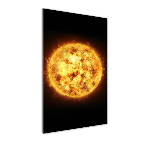 Cuadro de metacrilato vertical Sol
