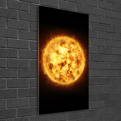 Cuadro de metacrilato vertical Sol