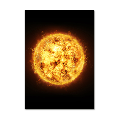 Cuadro de metacrilato vertical Sol
