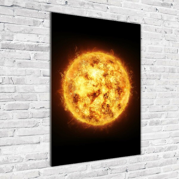 Cuadro de metacrilato vertical Sol