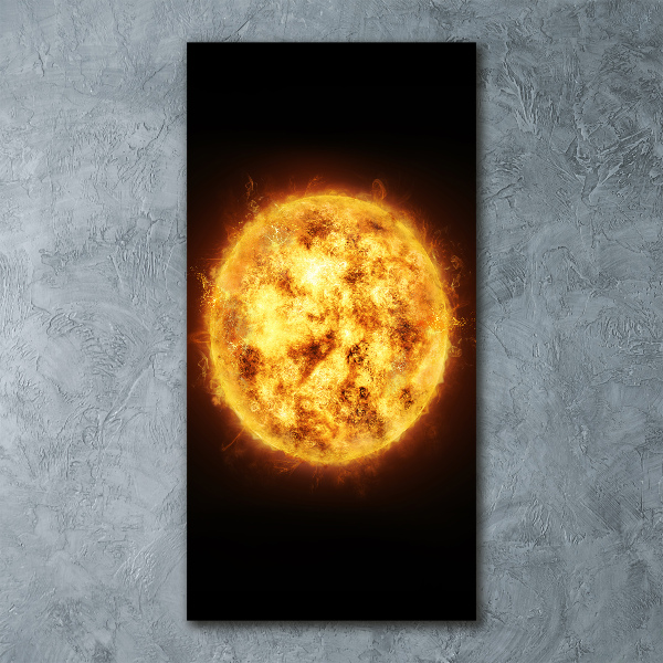 Cuadro de metacrilato vertical Sol