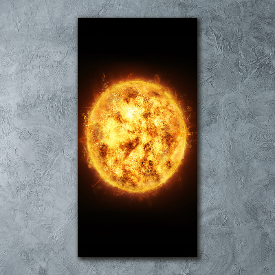 Cuadro de metacrilato vertical Sol