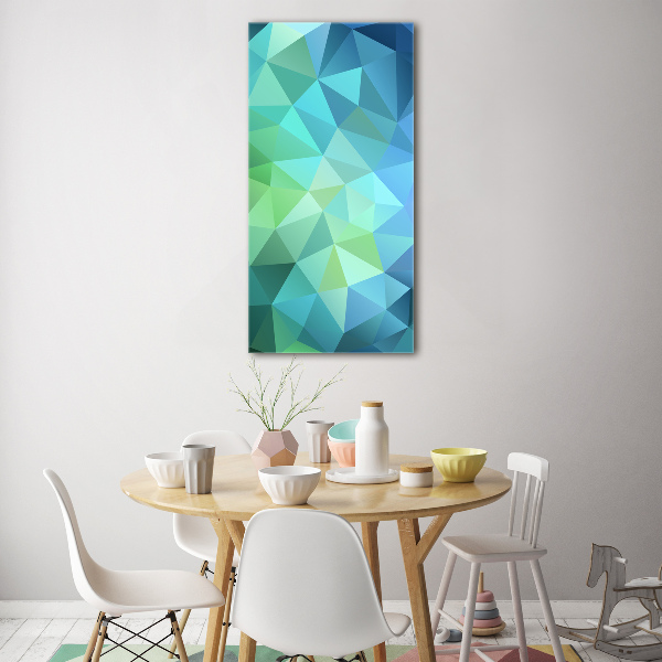 Impresión en metacrilato de alta calidad vertical Fondo abstracto