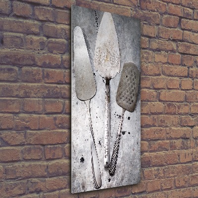 Impresión en metacrilato de alta calidad vertical cubiertos de metal